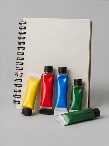 Illustrative art & hobbies product photography